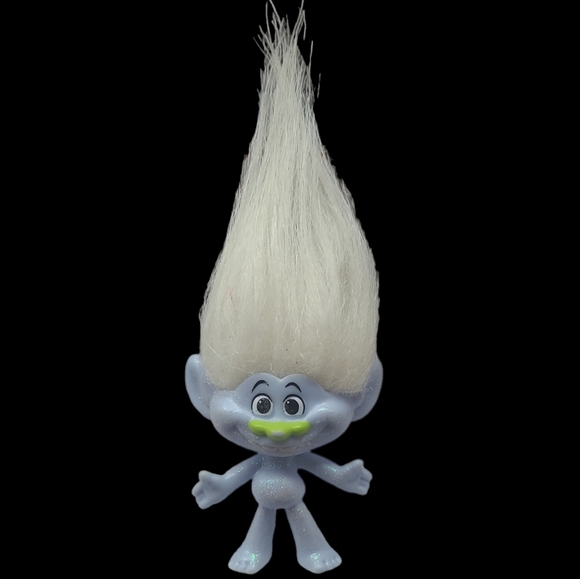 2015 HASBRO DREAMWORKS TROLLS GLITTER GUY DIAMOND FIGURE                … - Picture 1 of 13